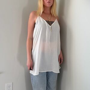 Free People White Camisole Top